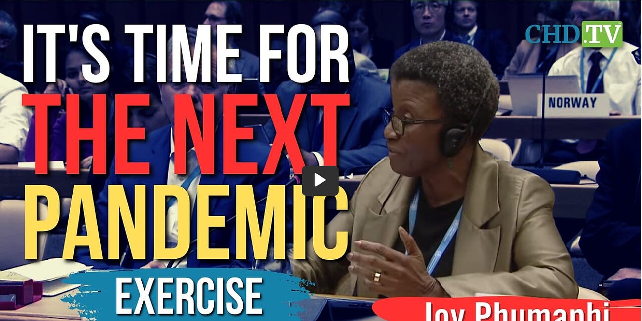 Here We Go Again? It’s Time for the NEXT PANDEMIC Exercise, Says GPMD Co-Chair Joy Phumaphi