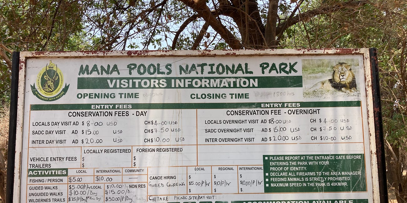 The Amazing Mana Pools National Park in Zimbabwe, Part I