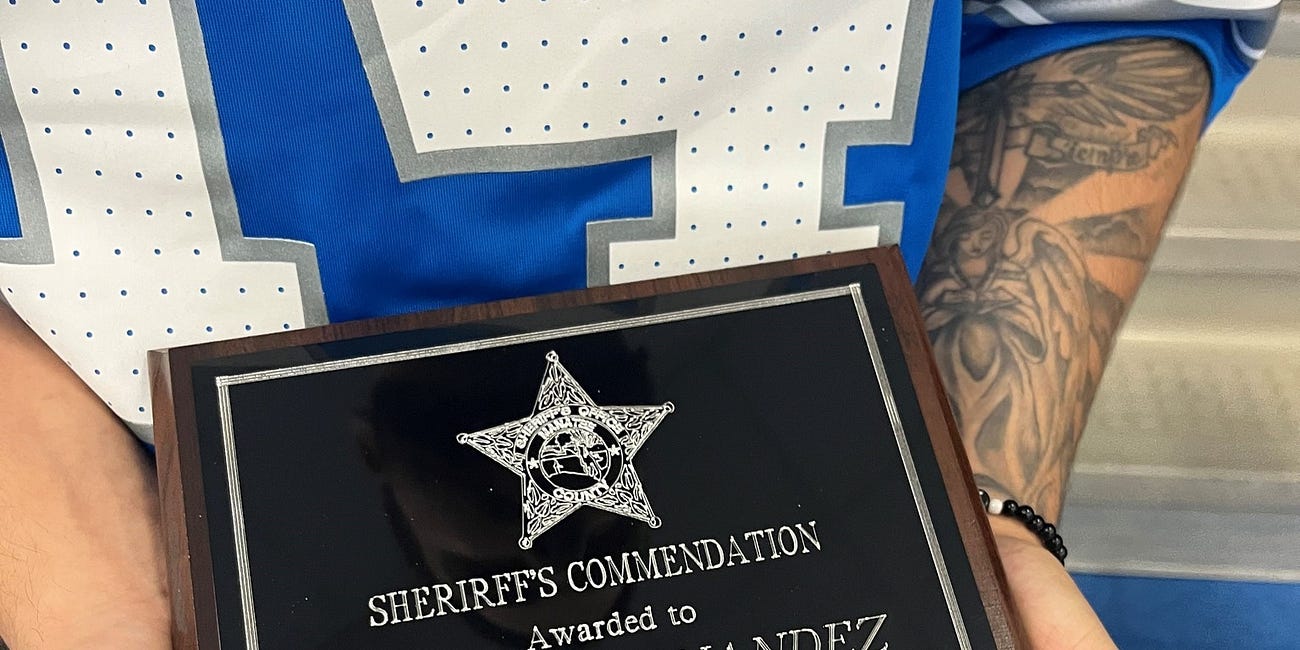 School Technician Receives Sheriff’s Commendation for Life-Saving Action