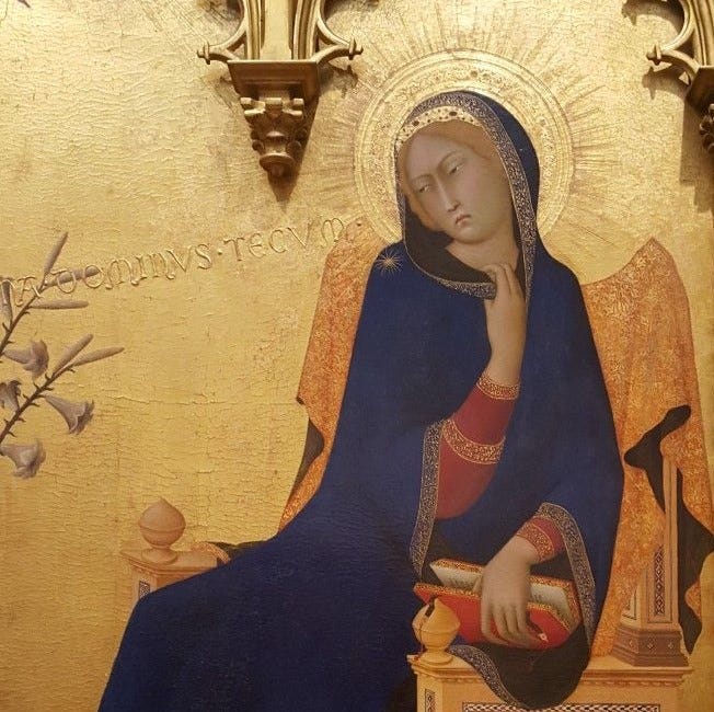 "Ave, gratia plena": The greatest masterwork of the Sienese Trecento?