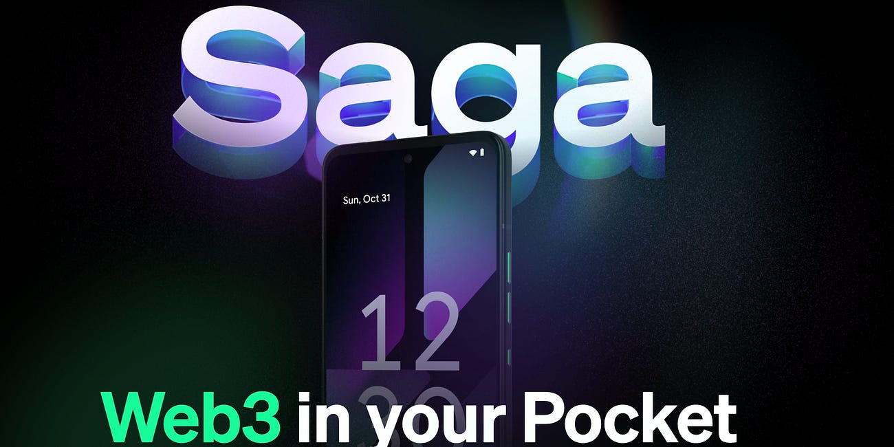 【Saga(Solana Mobile)】アプリ手数料0%！web3特化のスマホはweb3普及の大本命か！？