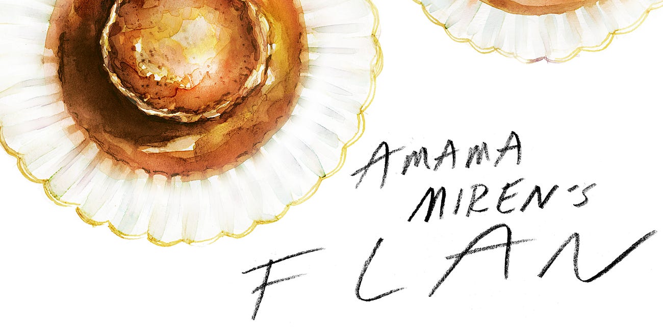 Aran Goyoaga: Amama Miran's Flan