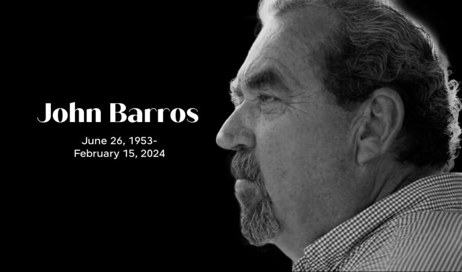 John Barros, A Laborer In the Field of Blood and Souls, Has Passed Away