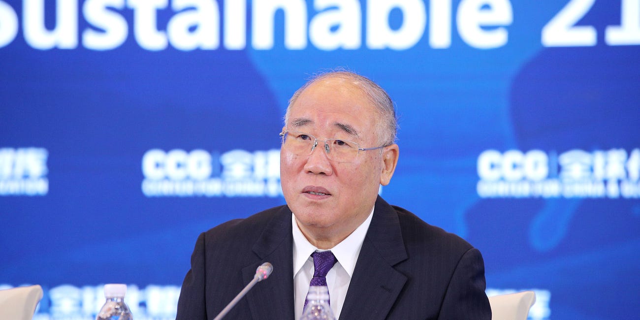 China's climate envoy proposed to travel to U.S. 