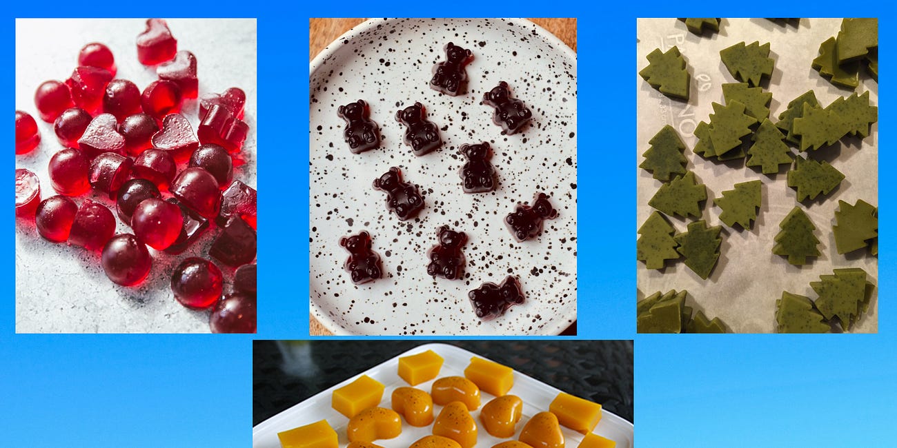 Nutrient Dense Innate Immune System Optimizing Cannabis Super-Gummies (with non-intoxicating cannabinoid recipe options)