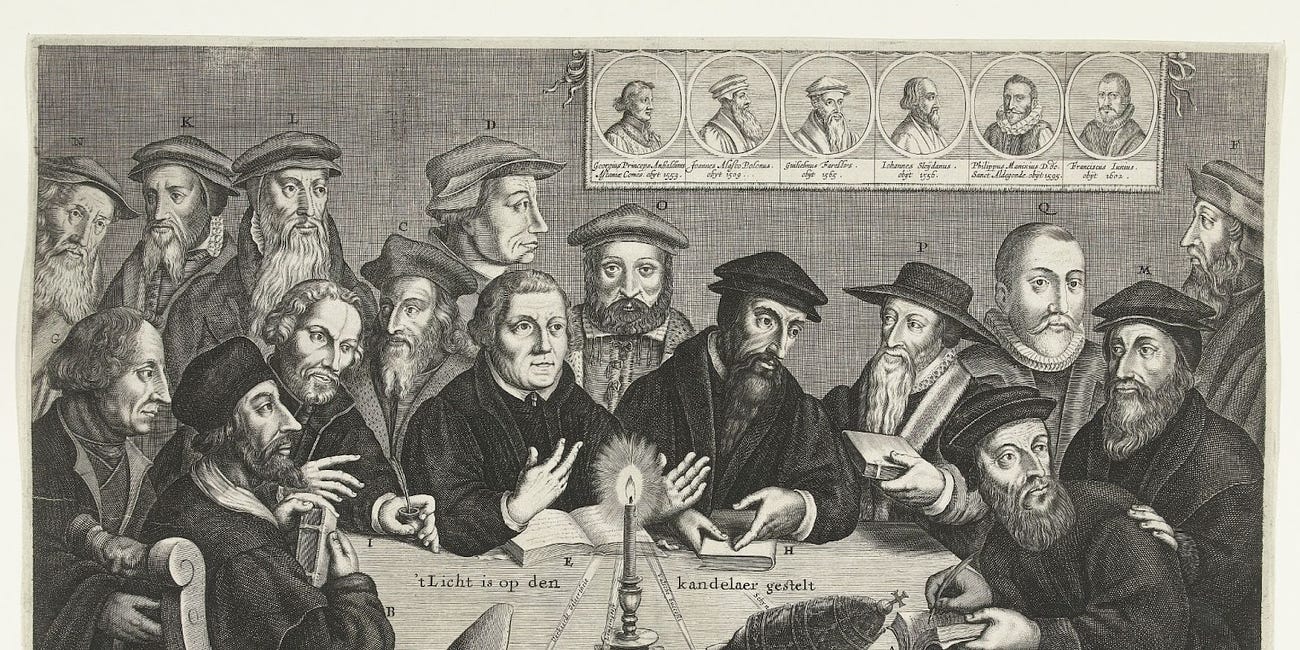 De onverzettelijke Luther en Calvin