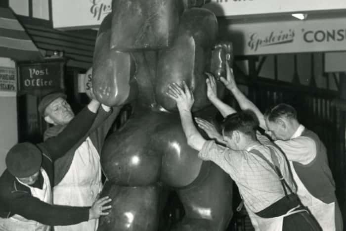For adults only: How Jacob Epstein's work was played for shock value on the Golden Mile