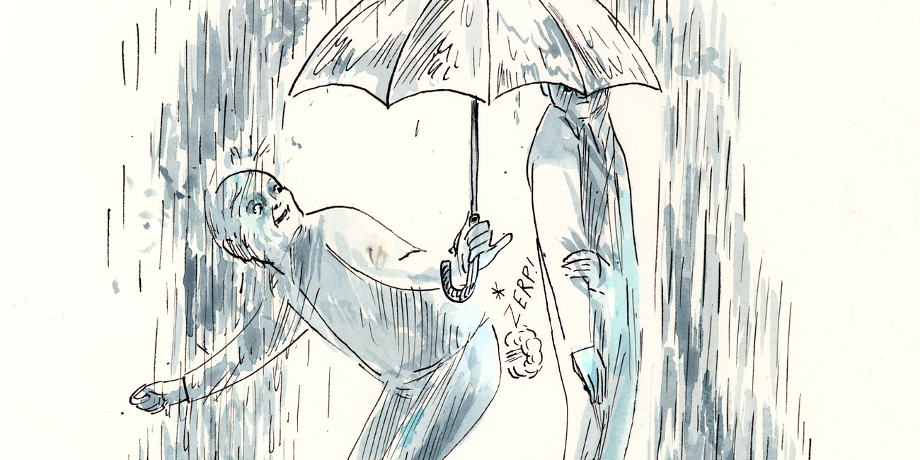 Riposte Card No. 3: Uncouth umbrella!