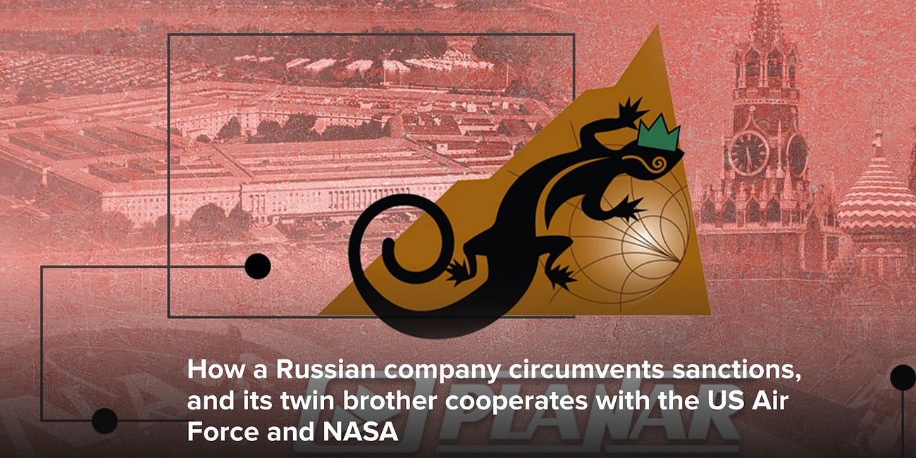 How a Russian company circumvents sanctions, and its twin brother cooperates with the US Air Force and NASA