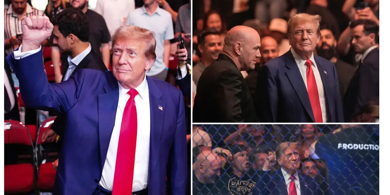 If the UFC can rehab Trump's brand, Dana White should be the next Vice-President