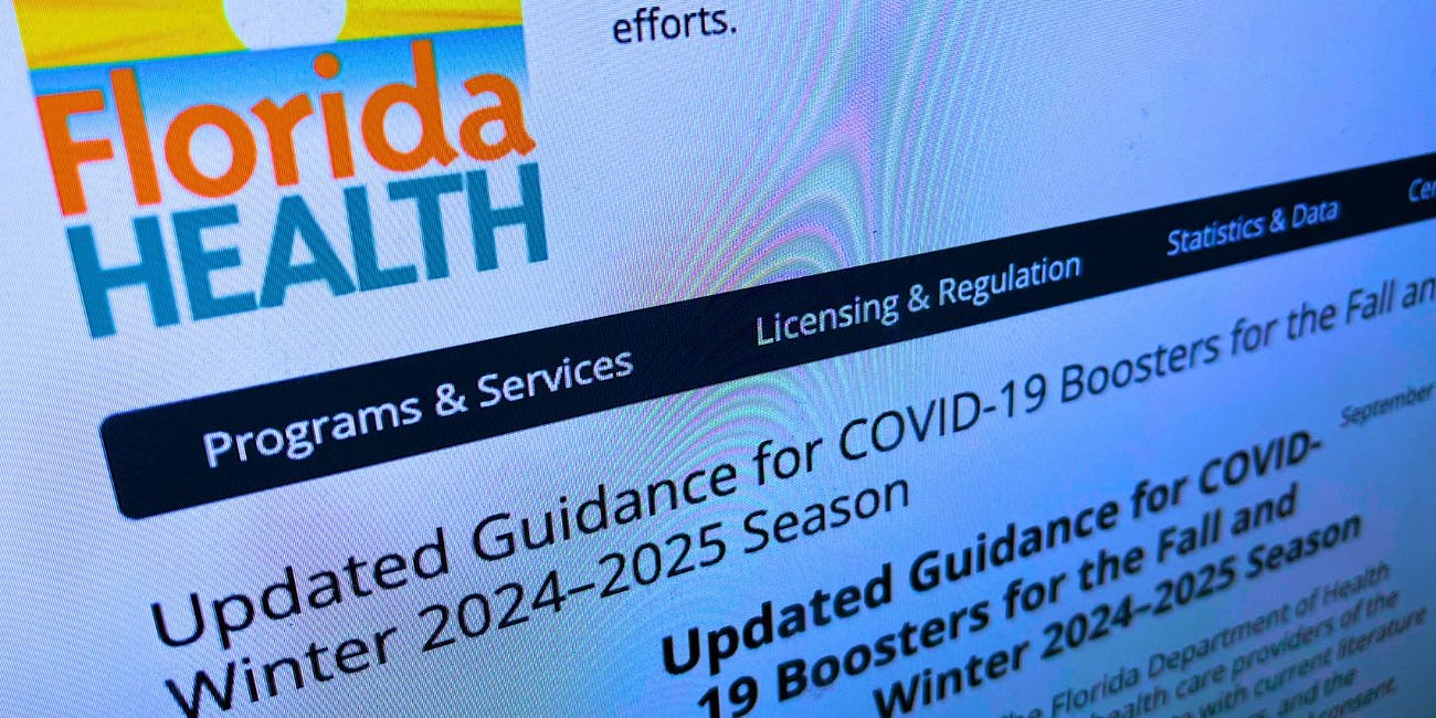 Florida Surgeon General Advises Against Using mRNA COVID-19 Jabs