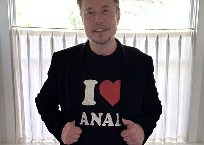 Who did Elon Musk vote for today?