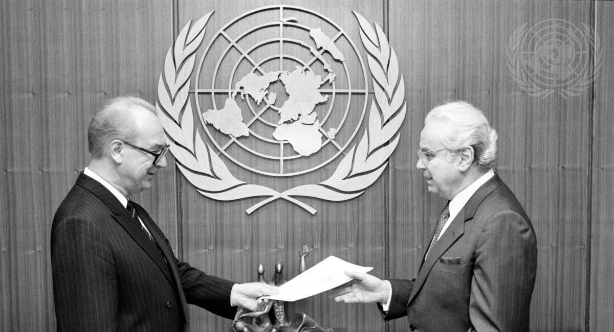 How Russia got "into" the United Nations: Vorontsov, Security Council President and USSR/RF Representative at the time - Knowledge is Power