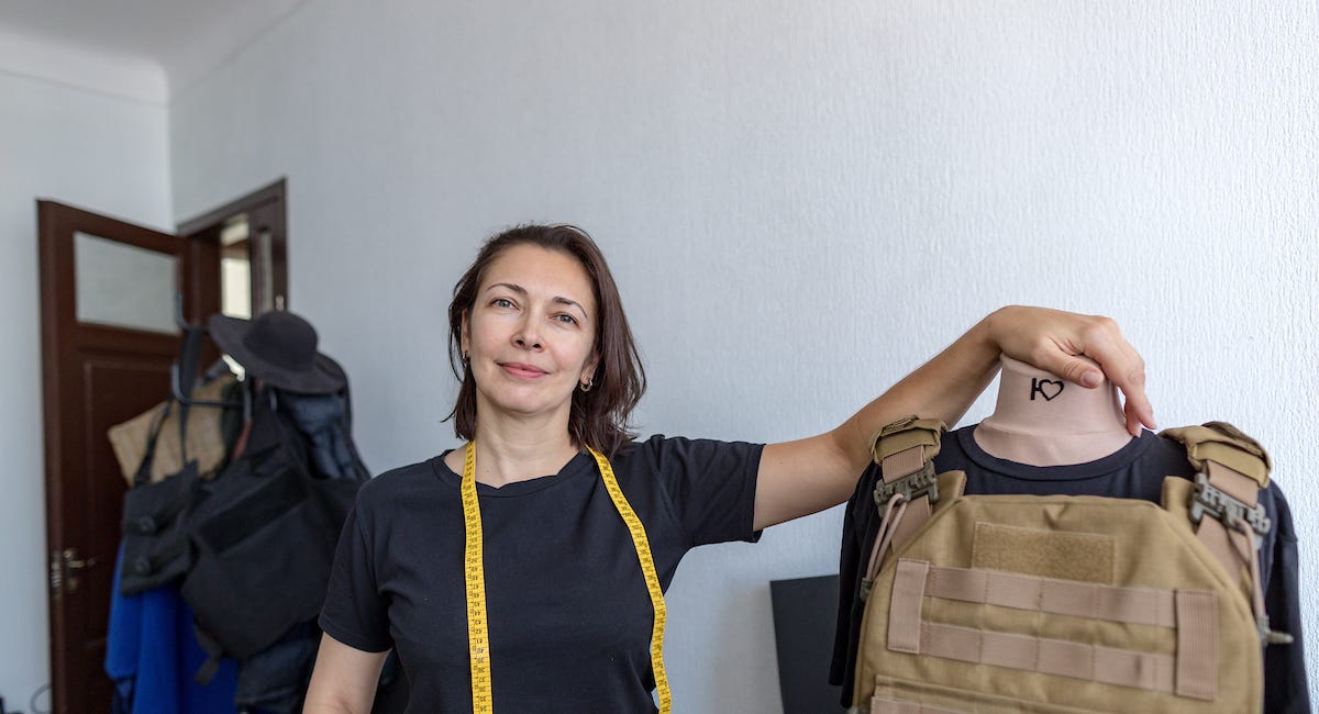 From Silk to Steel Turning Fashion into Armour: One Woman’s War Effort in Kharkiv
