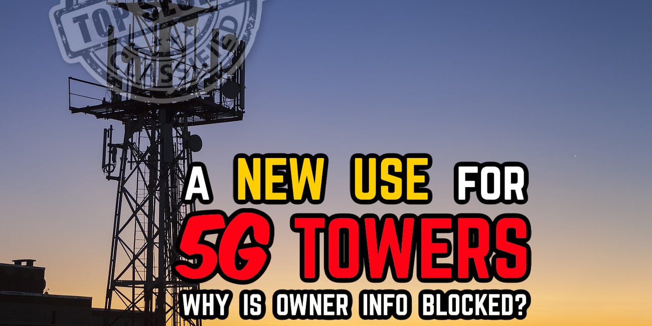 5G Tower Panel Info BLOCKED: Shocking NEW Use for 5G Towers