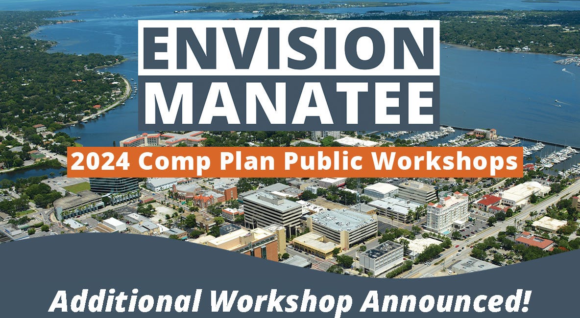 County to Host Additional Community Workshop on Envision Manatee Comp Plan