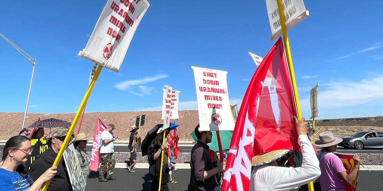 🏜️ Tuesday True Tales with Three Sonorans: 🦅 Sovereign Skies Darkened: Navajo Leaders Confront Modern-Day Uranium Runners
