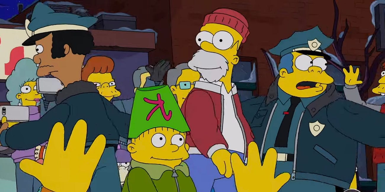 'The Simpsons' “O C’mon All Ye Faithful” Disney+ Christmas Episode Trailer Released