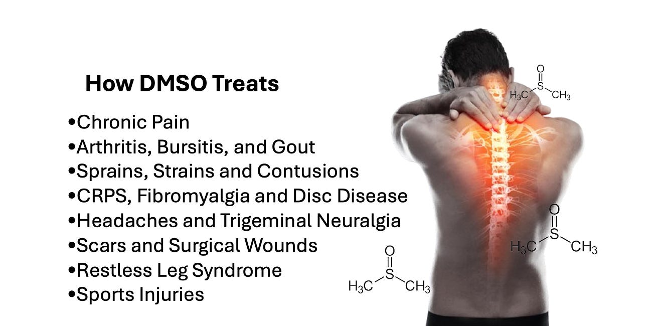 DMSO is a Miraculous Therapy for Chronic Pain and Musculoskeletal Injuries