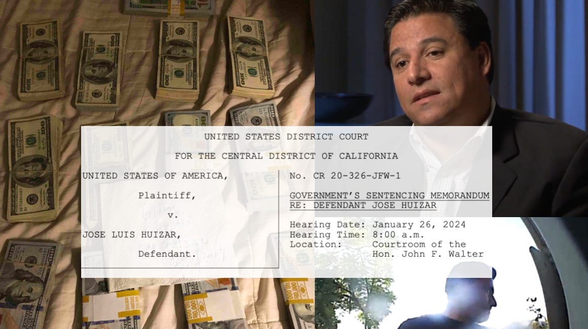 Feds want corrupt LA politician Jose Huizar to do 13 years for RICO pay-to-play conspiracy