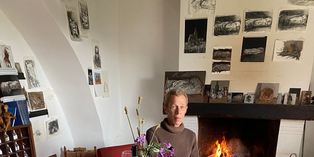 A visit to the studio of Justin Bradshaw