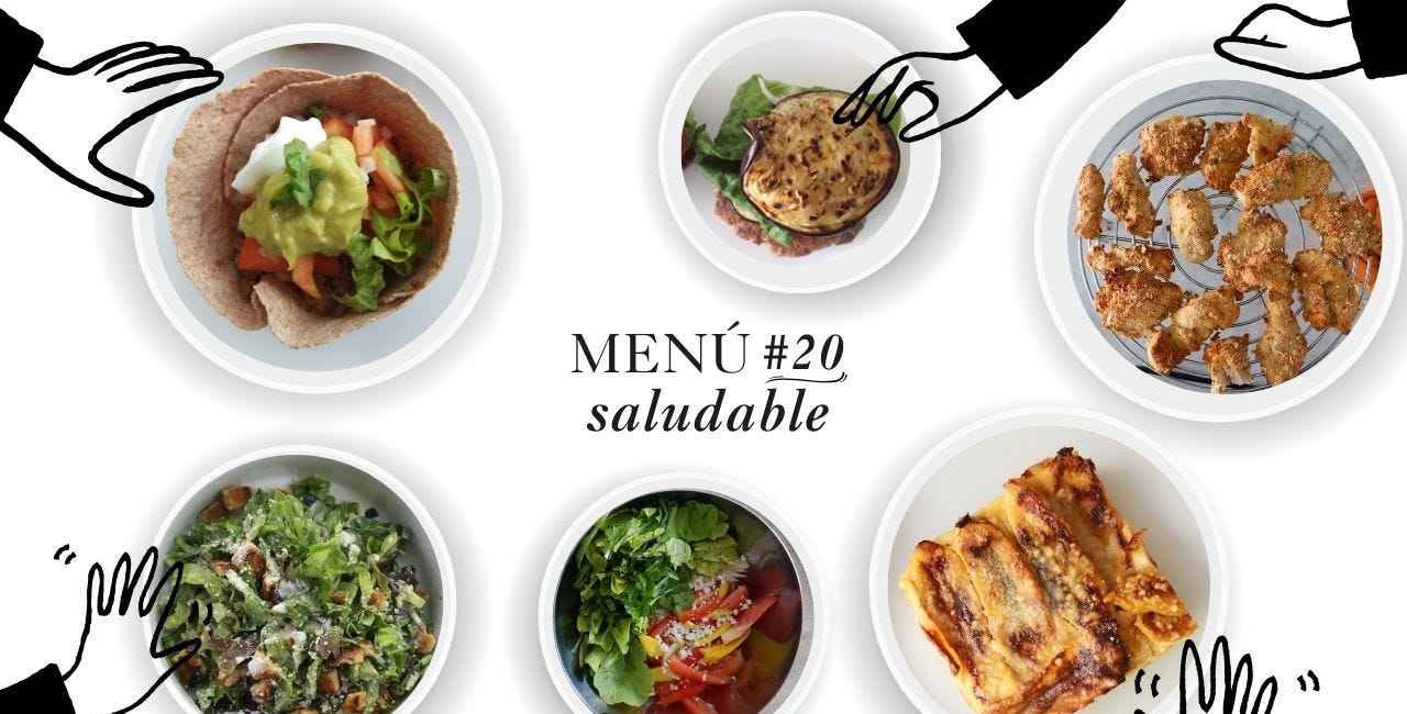 Menú saludable 20