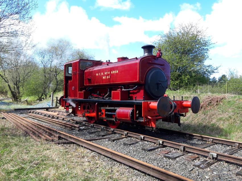 Plucky pit loco returns to North East tracks