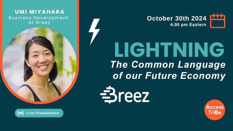 Recording - Applied Bitcoin: Lightning - The Common Language of our Future Economy