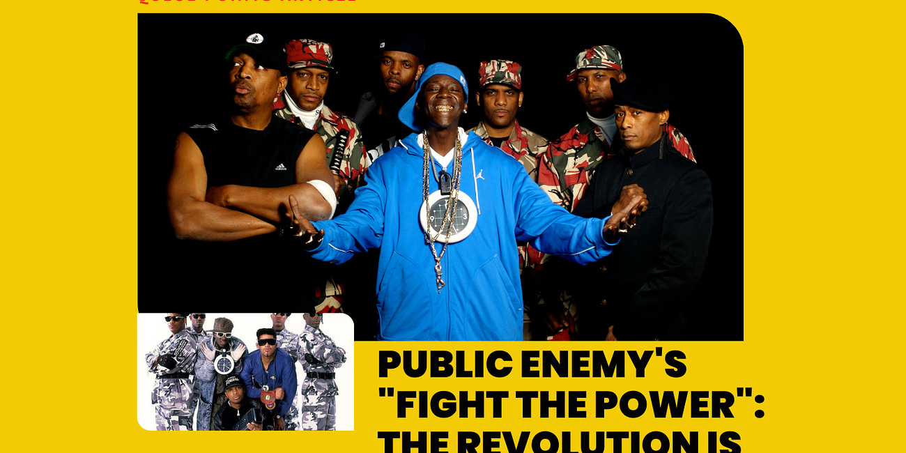 Public Enemy's "Fight The Power": The Revolution Is Televised