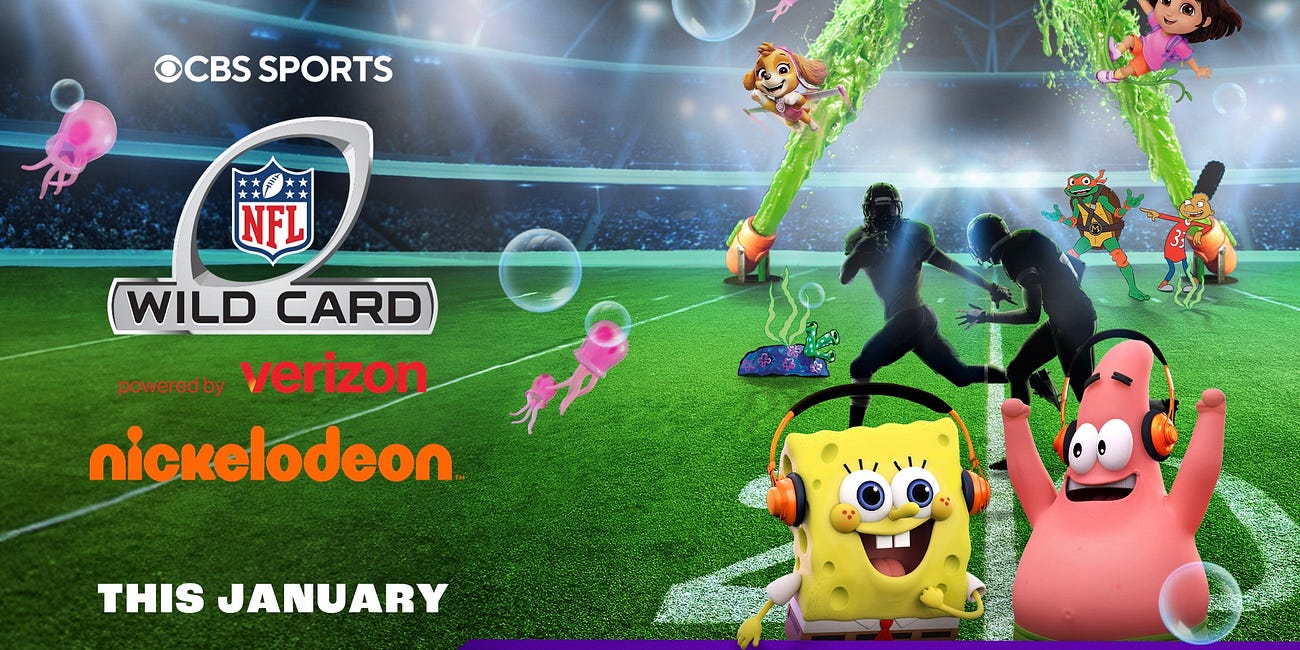 Nickelodeon and CBS Sports Set Chargers-Texans For NFL Wild Card Game In Bikini Bottom