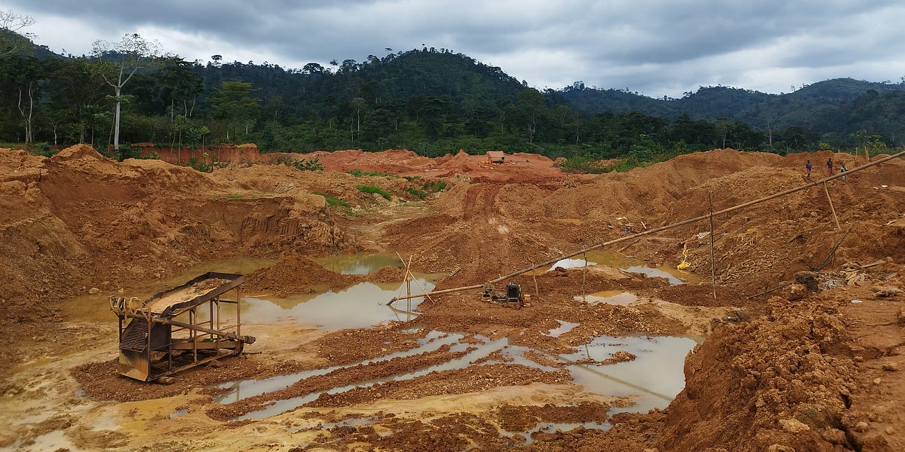 El oro devora a Ghana