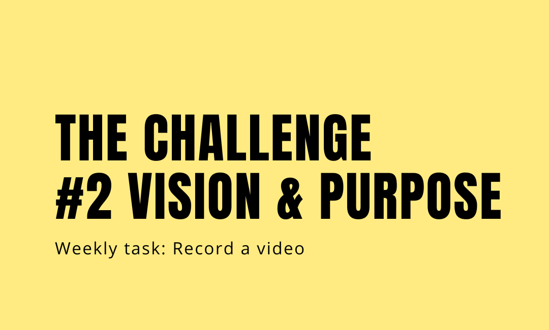 Challenge #2: Vision & Purpose