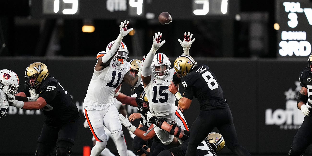 Film Room: Auburn's pass rush looks like it's heating up at the perfect time