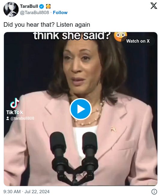 Kamala: ‘ When We Invest in Clean Energy, Electric Vehicles, and REDUCE POPULATION More of Our Children Can Breathe Clean Air…’ 