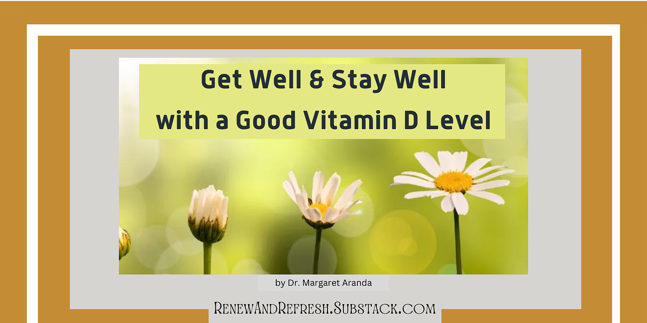 Vitamin D: Levels, Dosing and Benefits of a Level over 50 ng/ml