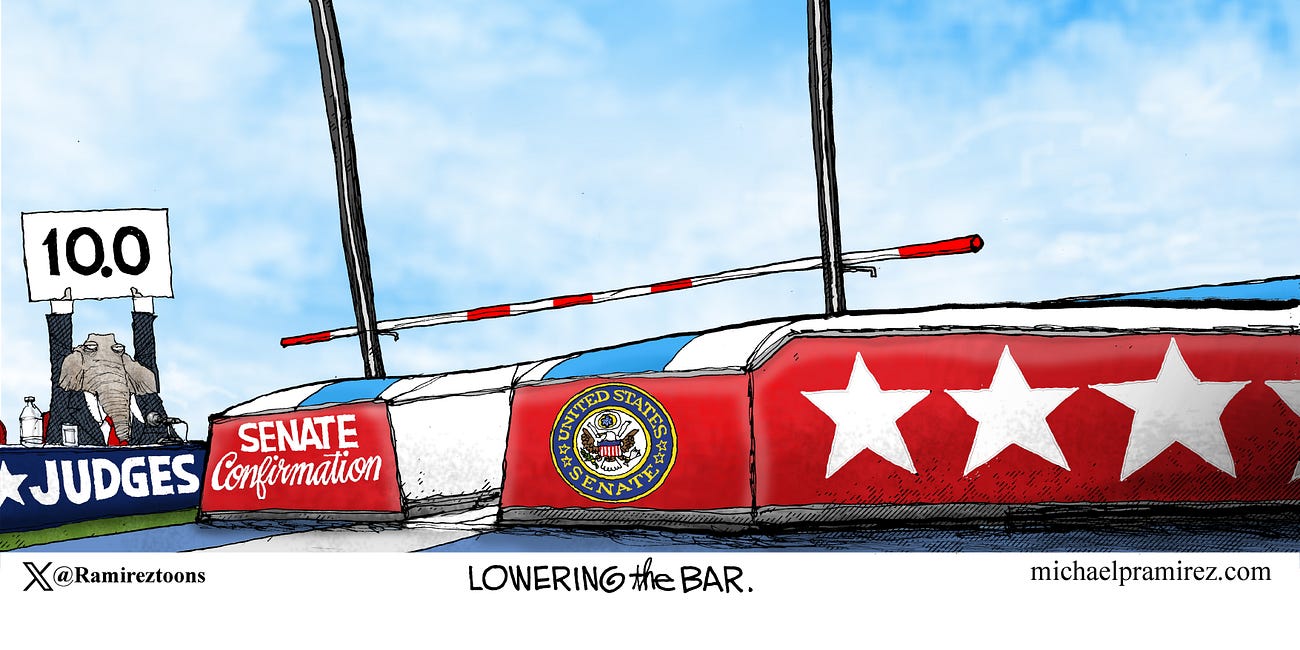 Michael Ramirez: Advise and Capitulate 1-21-25