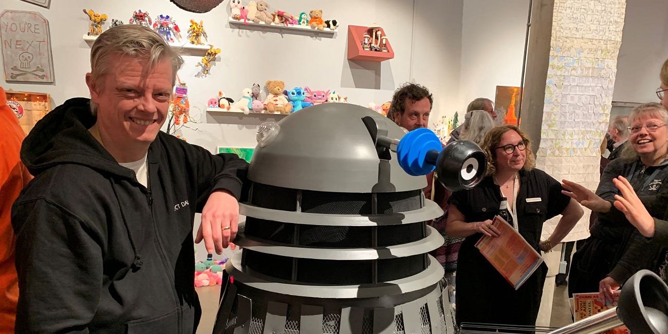 Dalek, witch and Spiderman – new at the NGCA