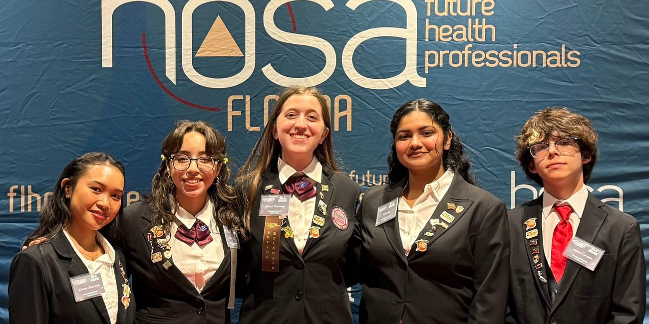 Manatee School for the Arts HOSA Team Earns Record-Breaking Wins at State Championship