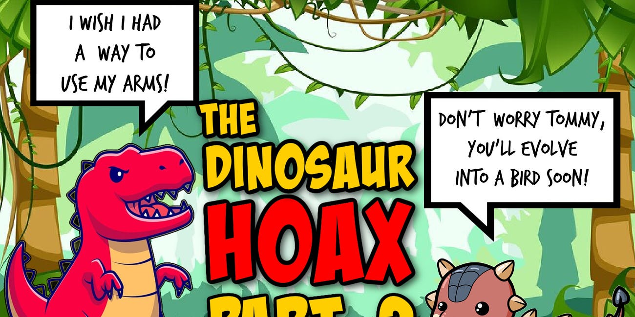 Part 2🦕The Dinosaur HOAX: PSYOPS & SCHEMES: Faking Footprints and Worldwide Collusion