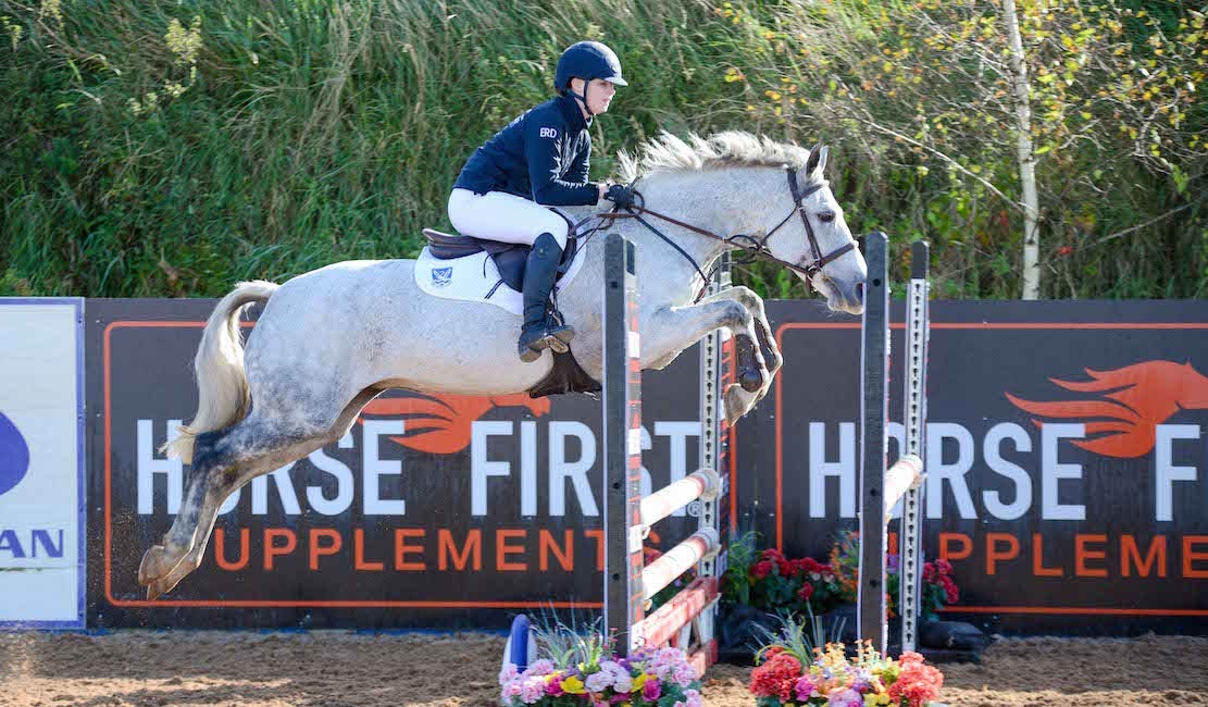 Schools' Show jumping Series reaches halfway stage at Meadows