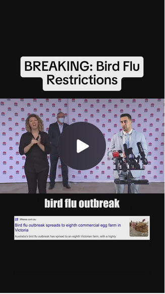 🤡 BREAKING: Bird Flu Restrictions