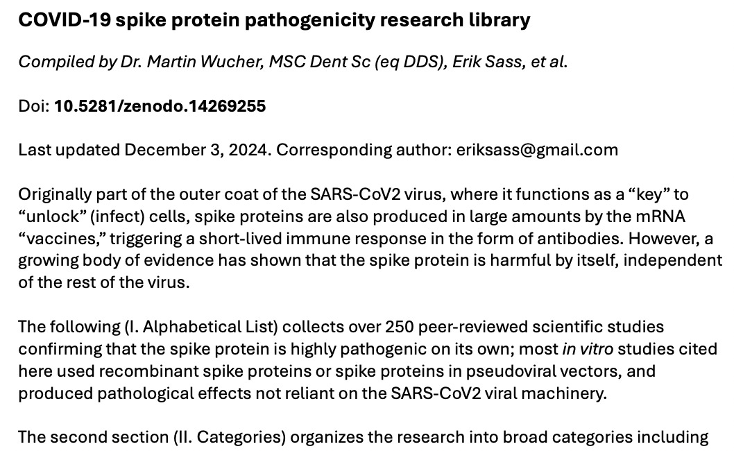 Massive Spike Protein Pathogenicity Research Library Published