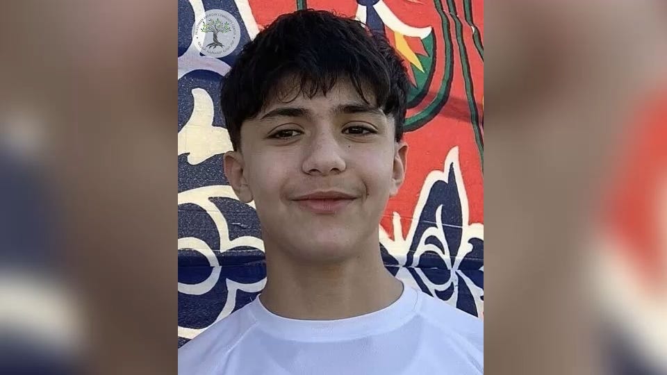 U.S.-Backed Israeli Forces Kill 14-Year-Old Palestinian-American Boy in West Bank