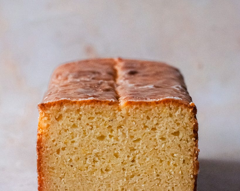 Almond Ricotta Loaf Cake 