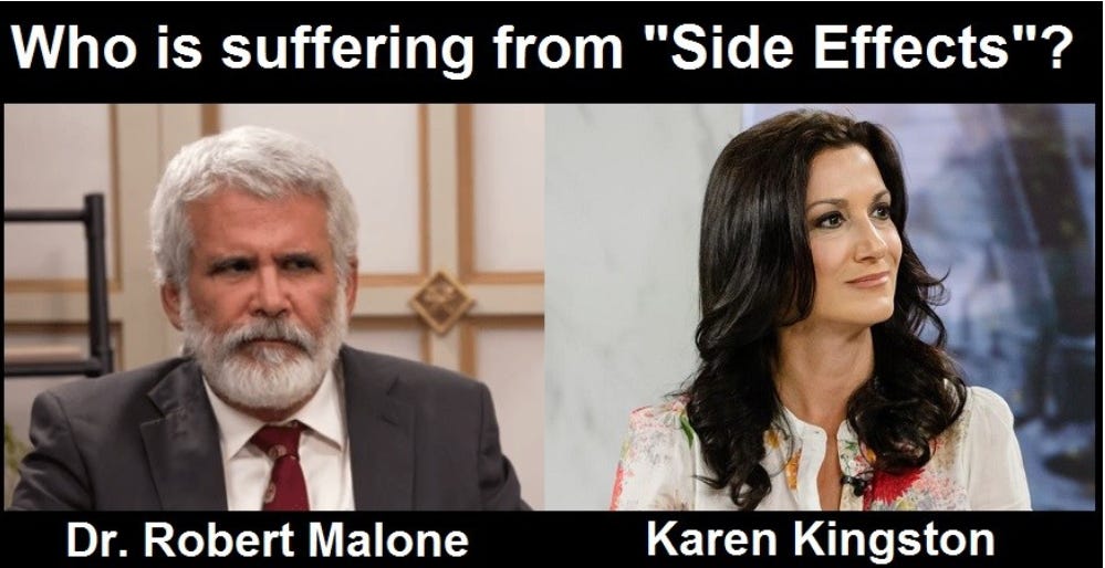 Pfizer Whistleblower Karen Kingston Still Missing – mRNA Vaccinated Dr. Malone Responds that Karen is Suffering from Drug Side Effects