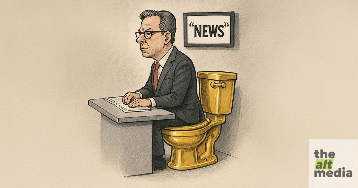 Flush Tapper down the crapper