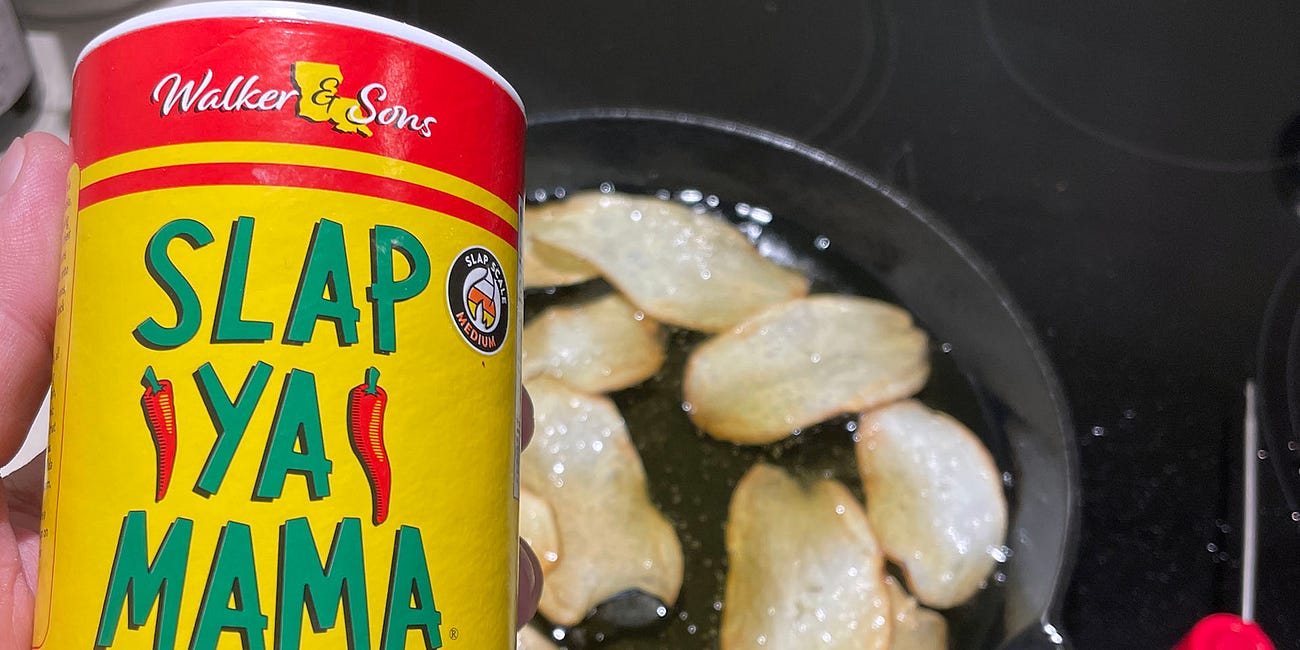 Cajun Spiced Potato Chips