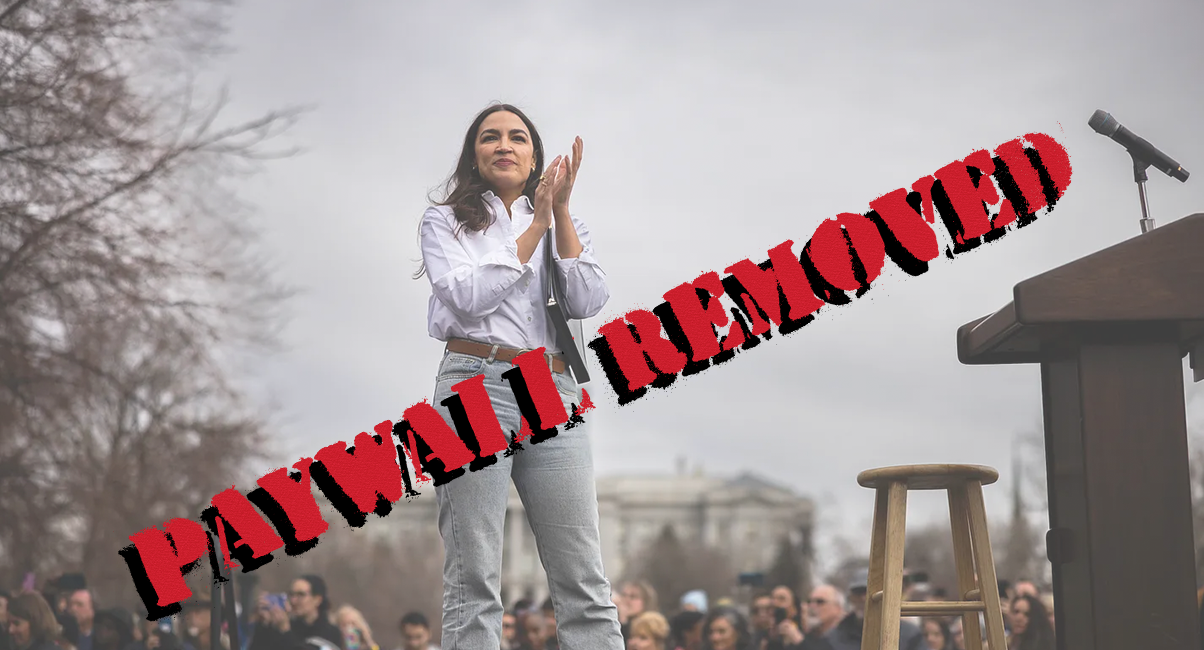 The AOC Train Wreck is Coming, and it's Going to Be Spectacular