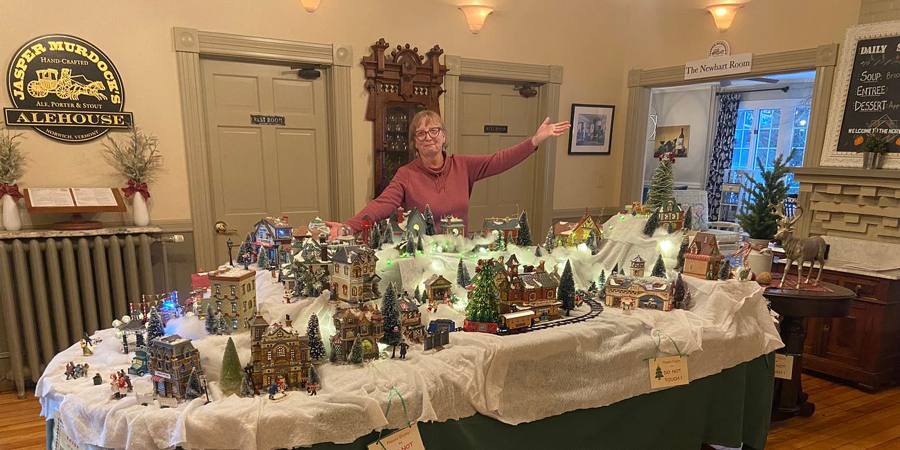 A magical holiday village.. 