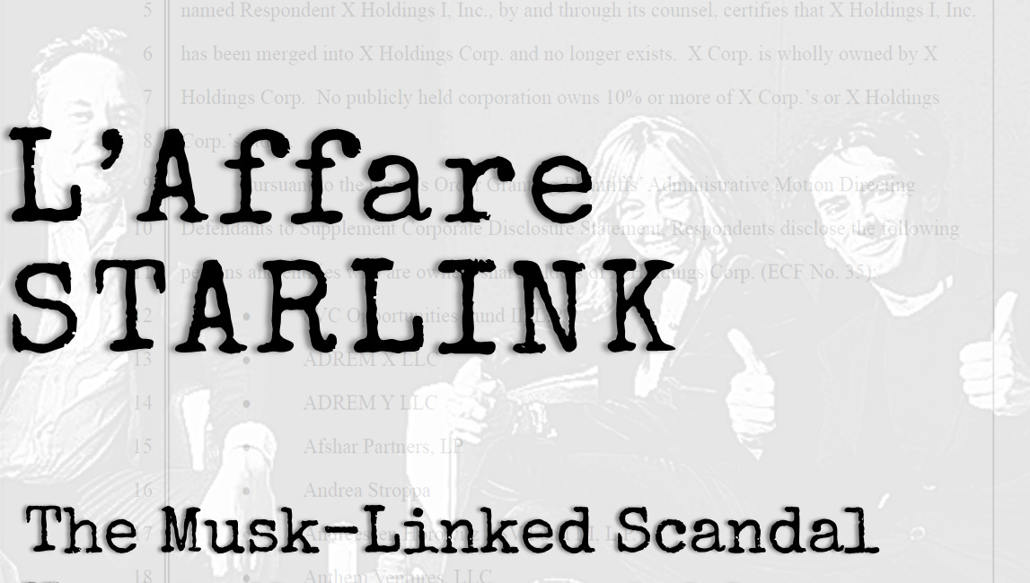 L'AFFARE STARLINK 